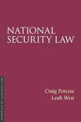 9781552215517-1552215512-National Security Law (Essentials of Canadian Law)