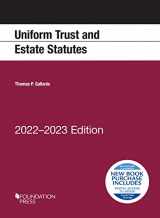 9781636599564-1636599567-Uniform Trust and Estate Statutes, 2022-2023 Edition (Selected Statutes)