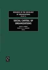9780762307708-0762307706-Social Capital of Organizations (Research in the Sociology of Organizations, 18)