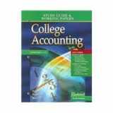 9780078270949-0078270944-College Accounting Chapters 1-13 Study Guide & Working Papers