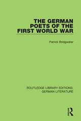 9780367436025-0367436027-The German Poets of the First World War (Routledge Library Editions: German Literature)