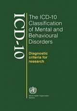 9789241544559-9241544554-The ICD-10 Classification of Mental and Behavioural Disorders: Diagnostic Criteria for Research