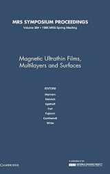 9781558992870-1558992871-Magnetic Ultrathin Films, Multilayers and Surfaces: Volume 384 (MRS Proceedings)