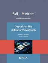 9781601569899-1601569890-BMI v. Minicom, Deposition File, Defendant’s Materials (NITA)