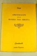 9788475170763-8475170765-Aproximación de la manera más abrupta (Scardanelli) (Spanish Edition)