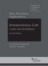 9781640201026-1640201025-Basic Documents Supplement to International Law, Cases and Materials (American Casebook Series)