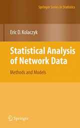 9780387881454-038788145X-Statistical Analysis of Network Data: Methods and Models (Springer Series in Statistics)