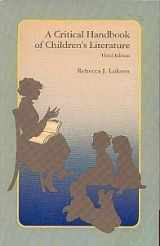 9780673182456-0673182452-A critical handbook of children's literature