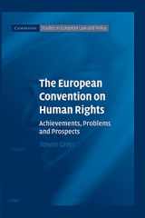 9780521608596-0521608597-The European Convention on Human Rights: Achievements, Problems and Prospects (Cambridge Studies in European Law and Policy)