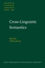 9789027205698-9027205698-Cross-Linguistic Semantics (Studies in Language Companion Series)