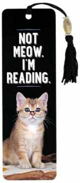 9781441328151-1441328157-Not Meow, I'm Reading Beaded Bookmark, Cardstock