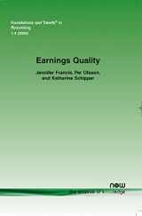 9781601981141-1601981147-Earnings Quality (Foundations and Trends(r) in Accounting)