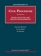 9781636599472-1636599478-2022 Supplement to Civil Procedure, 5th, Rules, Statutes, and Recent Developments (University Casebook Series)