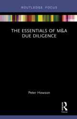 9781138093041-1138093041-The Essentials of M&A Due Diligence (Routledge Focus on Economics and Finance)