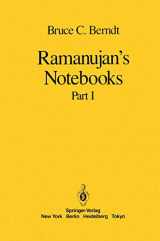 9780387961101-0387961100-Ramanujan’s Notebooks: Part I