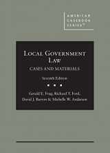 9781684673384-1684673380-Local Government Law, Cases and Materials (American Casebook Series)