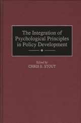 9780275950118-0275950115-The Integration of Psychological Principles in Policy Development (Contributions in Drama and Theatre)