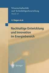 9783540442950-3540442952-Nachhaltige Entwicklung und Innovation im Energiebereich (Ethics of Science and Technology Assessment, 18) (German Edition)