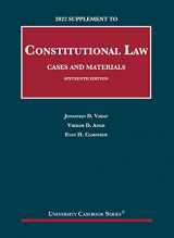 9781636599021-1636599028-Constitutional Law, Cases and Materials, 16th, 2022 Supplement (University Casebook Series)