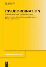 9783110764352-3110764350-Insubordination: Theoretical and Empirical Issues (Trends in Linguistics. Studies and Monographs [TiLSM], 326)