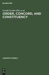 9783110131048-3110131048-Order, Concord, and Constituency (Linguistic Models, 4)