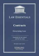 9781954725089-1954725086-Contracts, Law Essentials: Governing Law for Law School and Bar Exam Prep