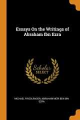 9780341973959-0341973955-Essays On the Writings of Abraham Ibn Ezra