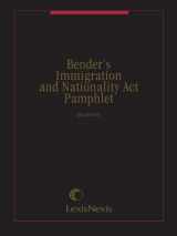 9781630438005-1630438006-Bender's Immigration and Nationality Act Pamphlet (2014)