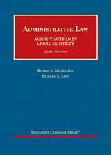 9781640206274-1640206272-Administrative Law: Agency Action in Legal Context (University Casebook Series)