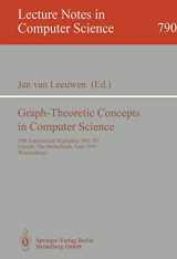 9783540578994-3540578994-Graph-Theoretic Concepts in Computer Science: 19th International Workshop, WG '93, Utrecht, The Netherlands, June 16 - 18, 1993. Proceedings (Lecture Notes in Computer Science, 790)