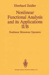 9780387971674-038797167X-Nonlinear Functional Analysis and its Applications: II/B: Nonlinear Monotone Operators (Nonlinear Functional Analysis & Its Applications)