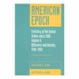 9780070379527-0070379521-American Epoch: A History of The United States Since 1900, Vol. II: Since 1945
