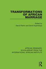 9780367000769-0367000768-Transformations of African Marriage (African Seminars: Scholarship from the International African Institute)