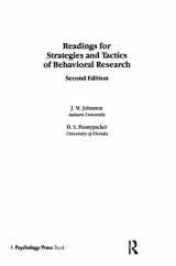 9780805809060-0805809066-Readings for Strategies and Tactics of Behavioral Research