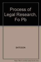 9780735506336-0735506337-The Process of Legal Research