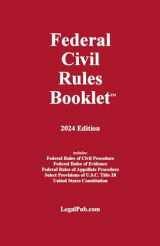 9781934852491-193485249X-Federal Civil Rules Booklet, 2024 Edition