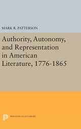 9780691631455-069163145X-Authority, Autonomy, and Representation in American Literature, 1776-1865 (Princeton Legacy Library, 928)