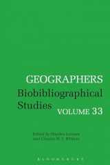 9781472566614-1472566610-Geographers: Biobibliographical Studies, Volume 33