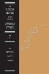 9780813032368-0813032369-The Letters of Laurence Sterne: Part One, 1739 1764 (Florida Edition of the Works of Laurence Sterne, 7)
