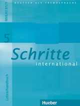 9783190218554-3190218552-SCHRITTE INTERNATIONAL 5 LHB. (prof.) (German Edition)