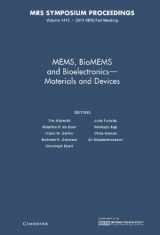9781605113920-1605113921-MEMS, BioMEMS and Bioelectronics - Materials and Devices: Volume 1415 (MRS Proceedings)