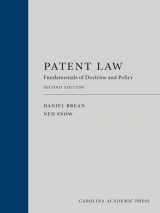 9781531026790-1531026796-Patent Law: Fundamentals of Doctrine and Policy