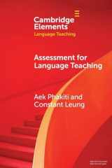 9781108928779-1108928773-Assessment for Language Teaching (Elements in Language Teaching)