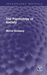 9781032744544-1032744545-The Psychology of Society (Psychology Revivals)