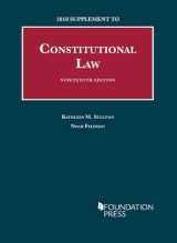 9781640208759-1640208755-Constitutional Law, 19th, 2018 Supplement (University Casebook Series)