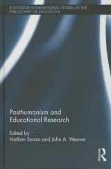 9781138782358-1138782351-Posthumanism and Educational Research (Routledge International Studies in the Philosophy of Education)