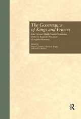 9780815314547-081531454X-The Governance of Kings and Princes: John Trevisa's Middle English Translation of the De Regimine Principum of Aegidius Romanus (Garland Medieval Texts)