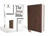 9780310452232-0310452236-The Jesus Bible, NIV Edition, Leathersoft, Brown, Comfort Print
