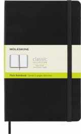 9788883701146-8883701143-Moleskine Classic Notebook, Hard Cover, Large (5" x 8.25") Plain/Blank, Black, 240 Pages