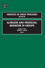 9781848555723-1848555725-Altruism and Prosocial Behavior in Groups (Advances in Group Processes, 26)